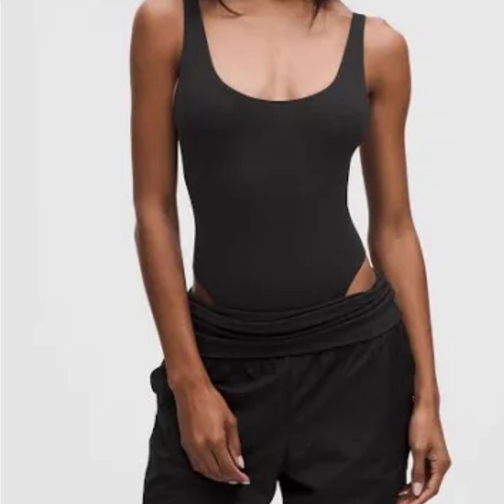Wundermost Ultra-Soft Nulu Square-Neck Sleeveless Bodysuit Medium NWT - Picture 1 of 9